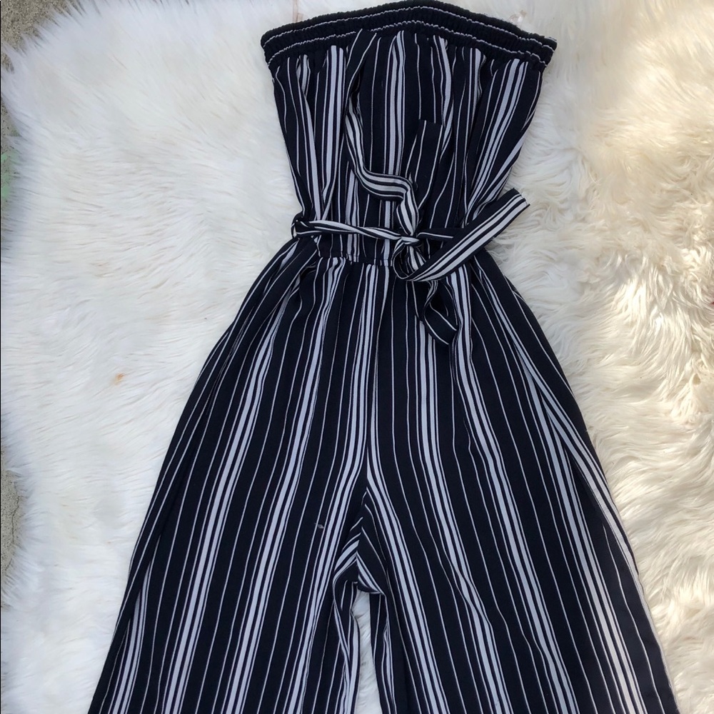 Stripped jumpsuit